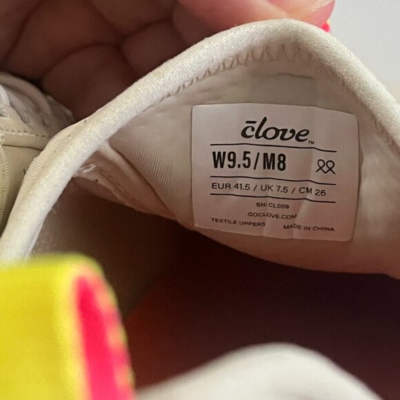 Clove Limited Edition Lemon Aid Sneakers Healthcare Nursing NEW Unixex W9.5 / M8 - Picture 6 of 14